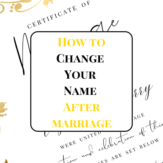 ✨ How to Change Your Name After Marriage (Or Any Time!) - The Ultimate Global Guide