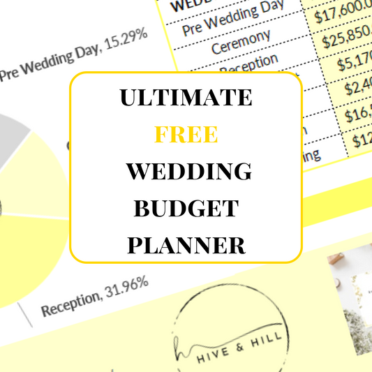 The Ultimate FREE Wedding Budget Planner