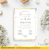 Queer-Friendly Wedding Certificate – Custom Digital Download