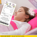 PERSONALIZED Australian Koala Bear Tooth Fairy Receipt for Kids - Download, Edit, and Print for a Memorable Surprise Under the Pillow.