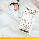 CUSTOMISED African Lion Cub Tooth Fairy Receipt for Kids.  Just Download, Edit and Print then place with a Coin under your Childs Pillow