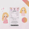 EDITABLE Princess Tooth Fairy Receipt - Download, Edit, and Print for a Royal Surprise Under the Pillow.